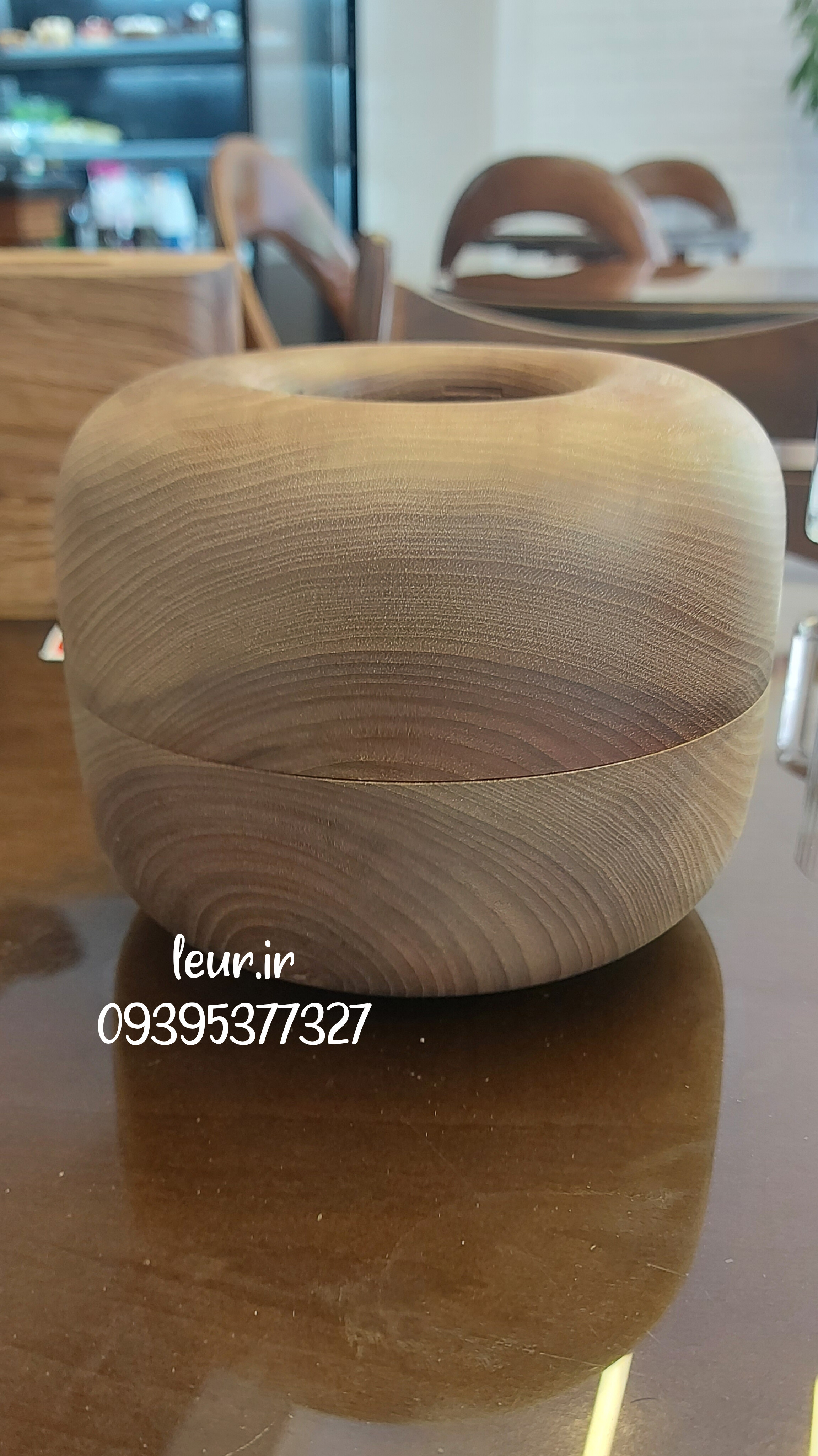 جا دستمال کاغذی چوبی زیبا
